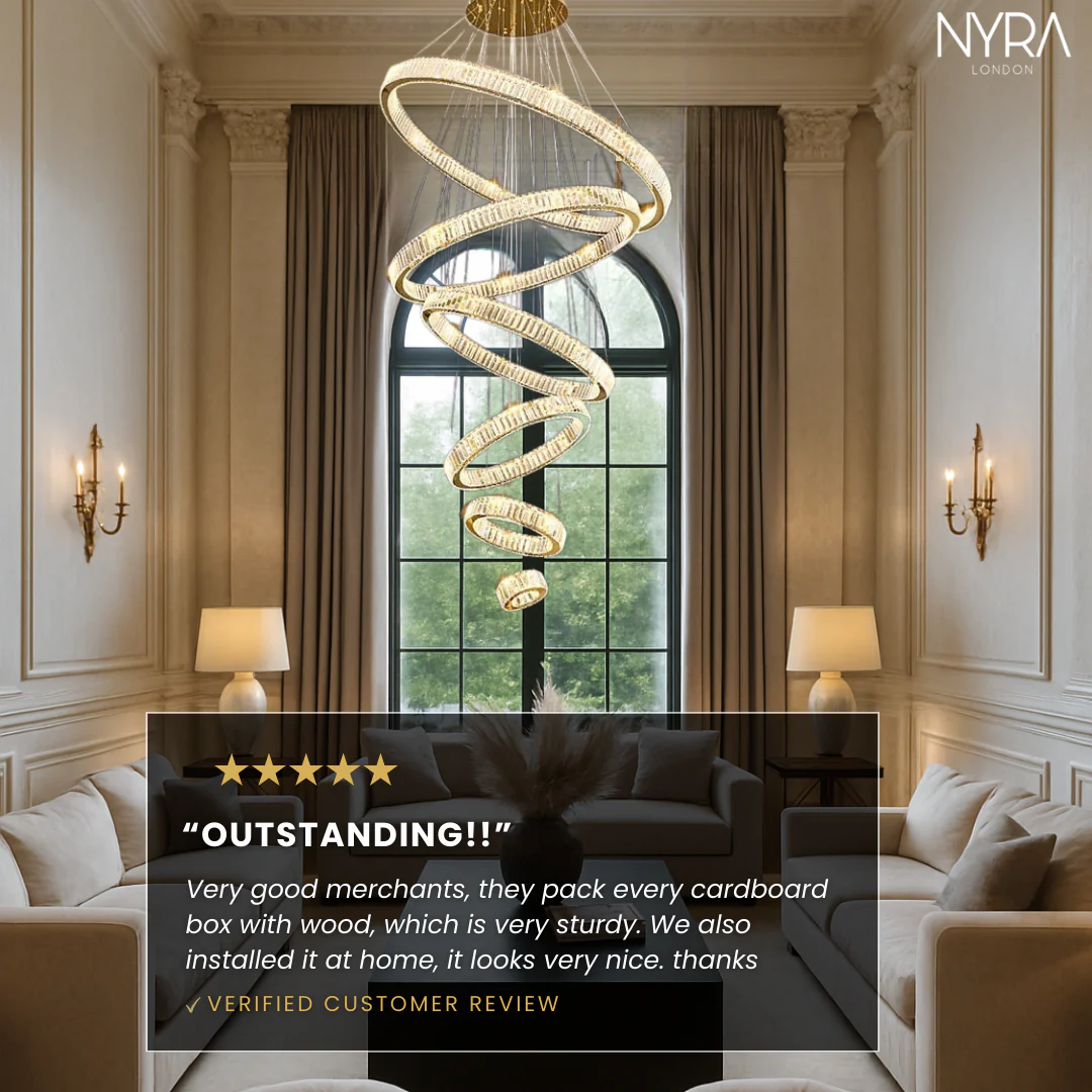 Royal Benedict Crystal Ring Chandelier - Image 5