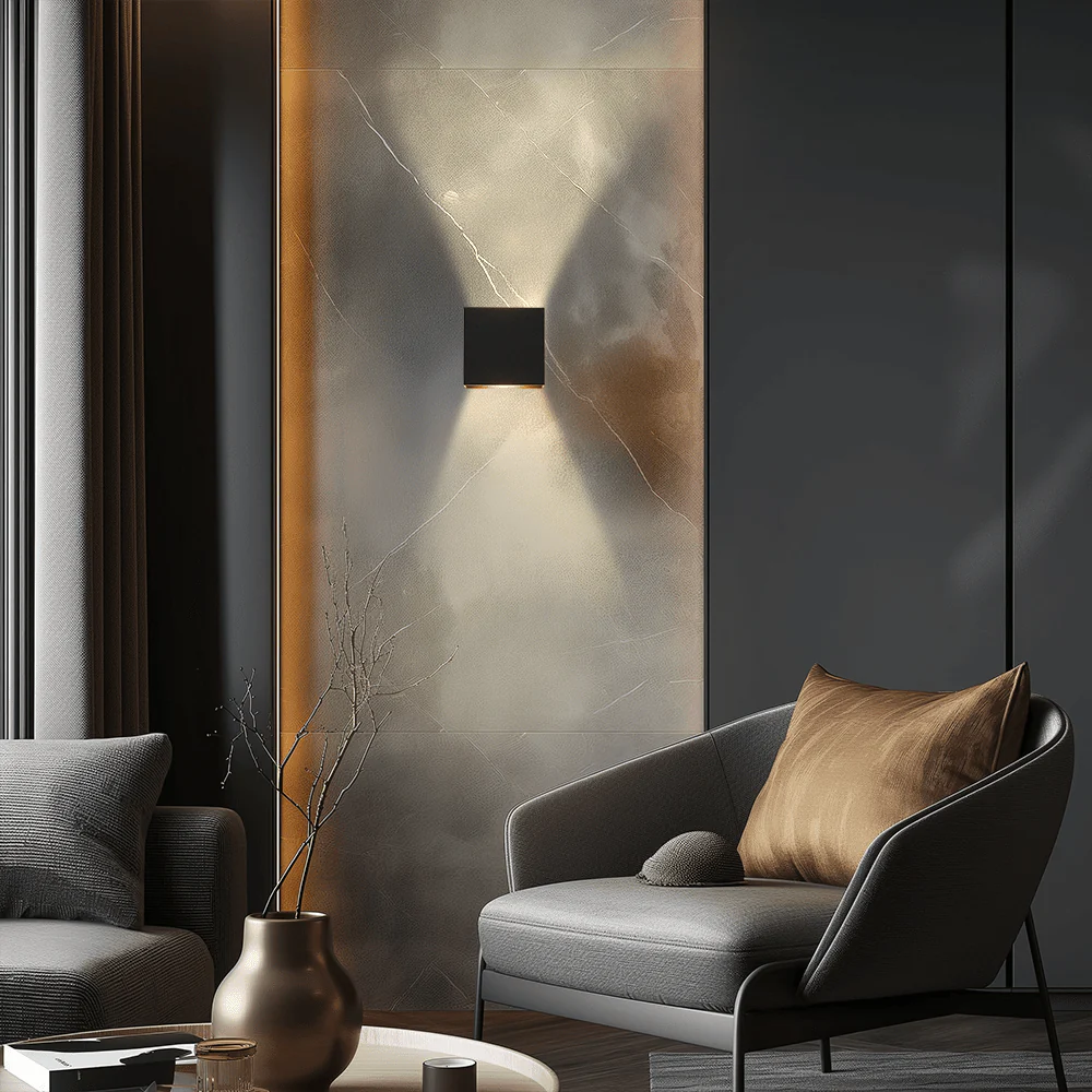 Arnold Cube Indoor & Outdoor Wall Lamps - Image 4