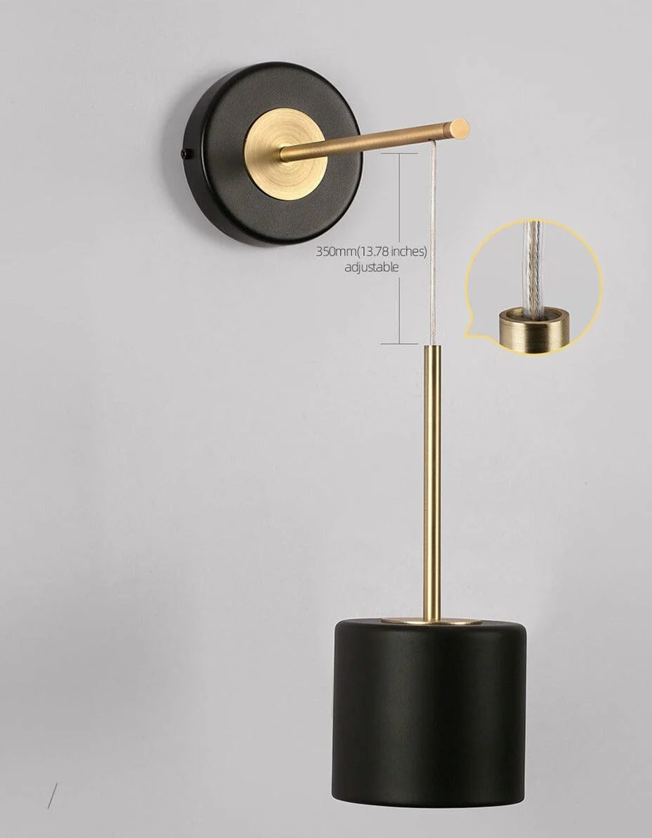 Murad Acrylic Hanging Round Wall Light - Image 12