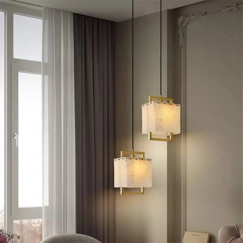 Adina Natural Marble Pendant - Image 7