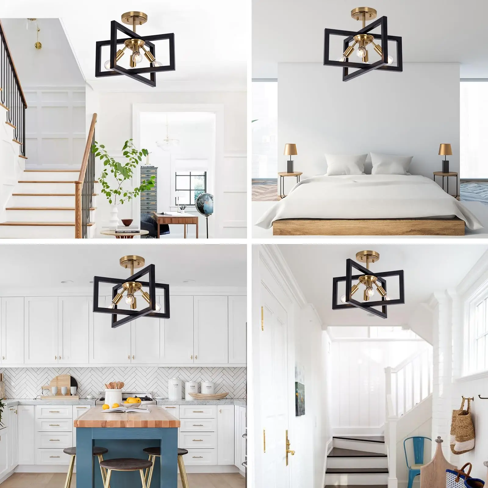 Alfie Candelabra Ceiling Light - Image 6