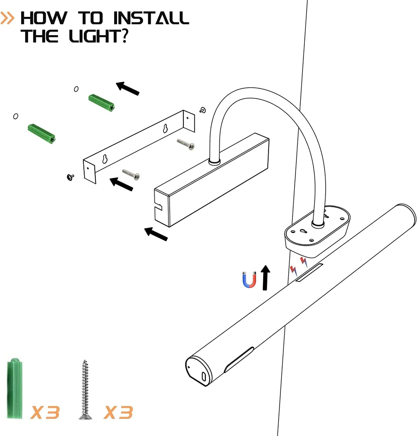 Martin LED Wall Lamp for photo frames - Image 13