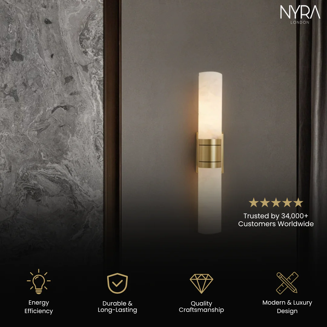 Aria Marble Wall Lamp - Image 3