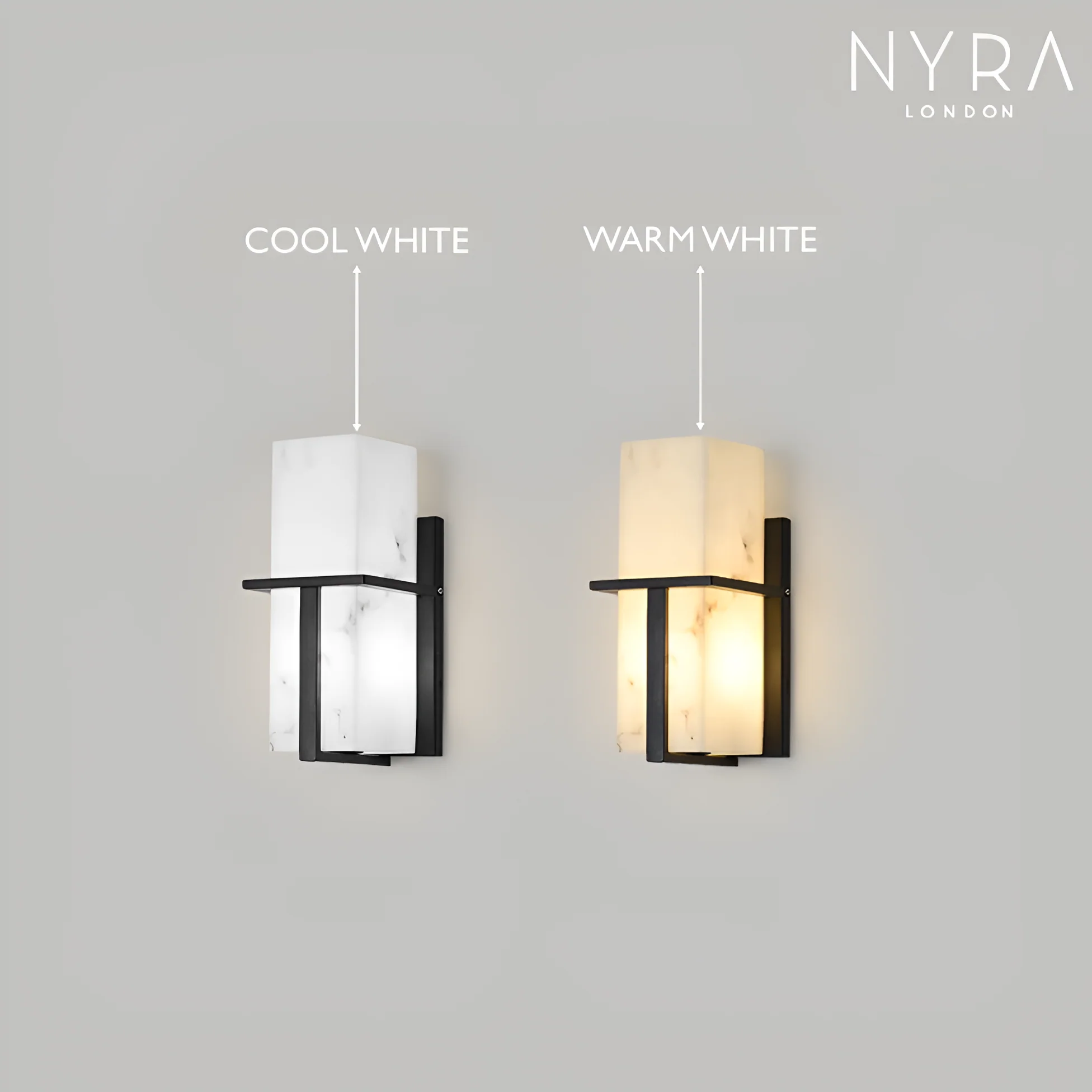 Arlen Outdoor Marble Wall Light - Image 4