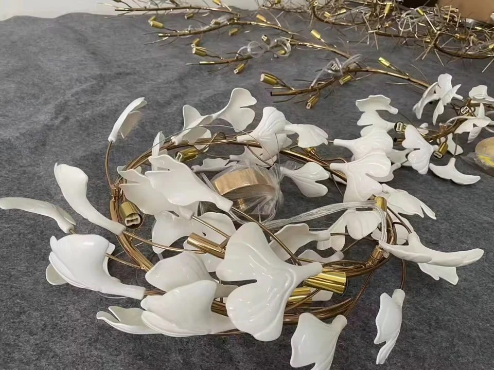 Ginkgo Leaf Chandelier - Image 15