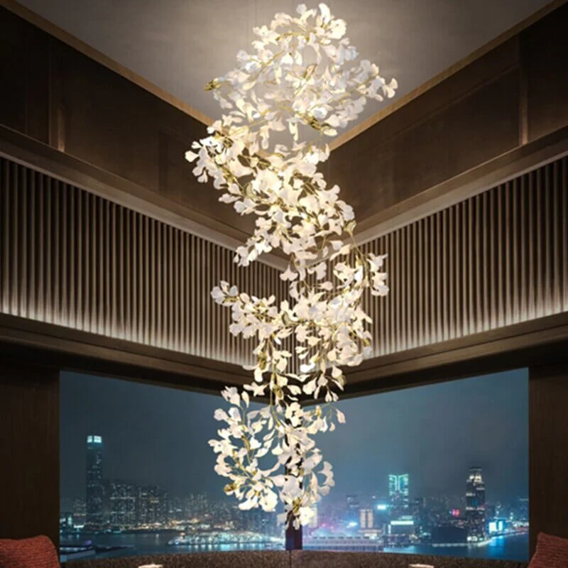 Ginkgo Leaf Chandelier - Image 16