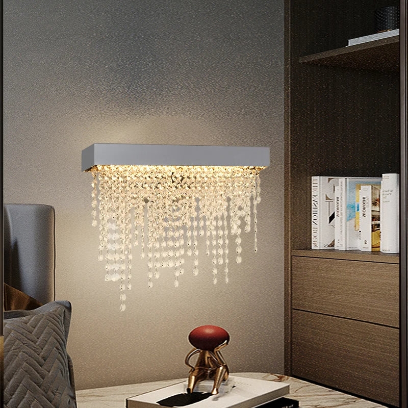 Ashton Crystal Wall Sconce - Image 6