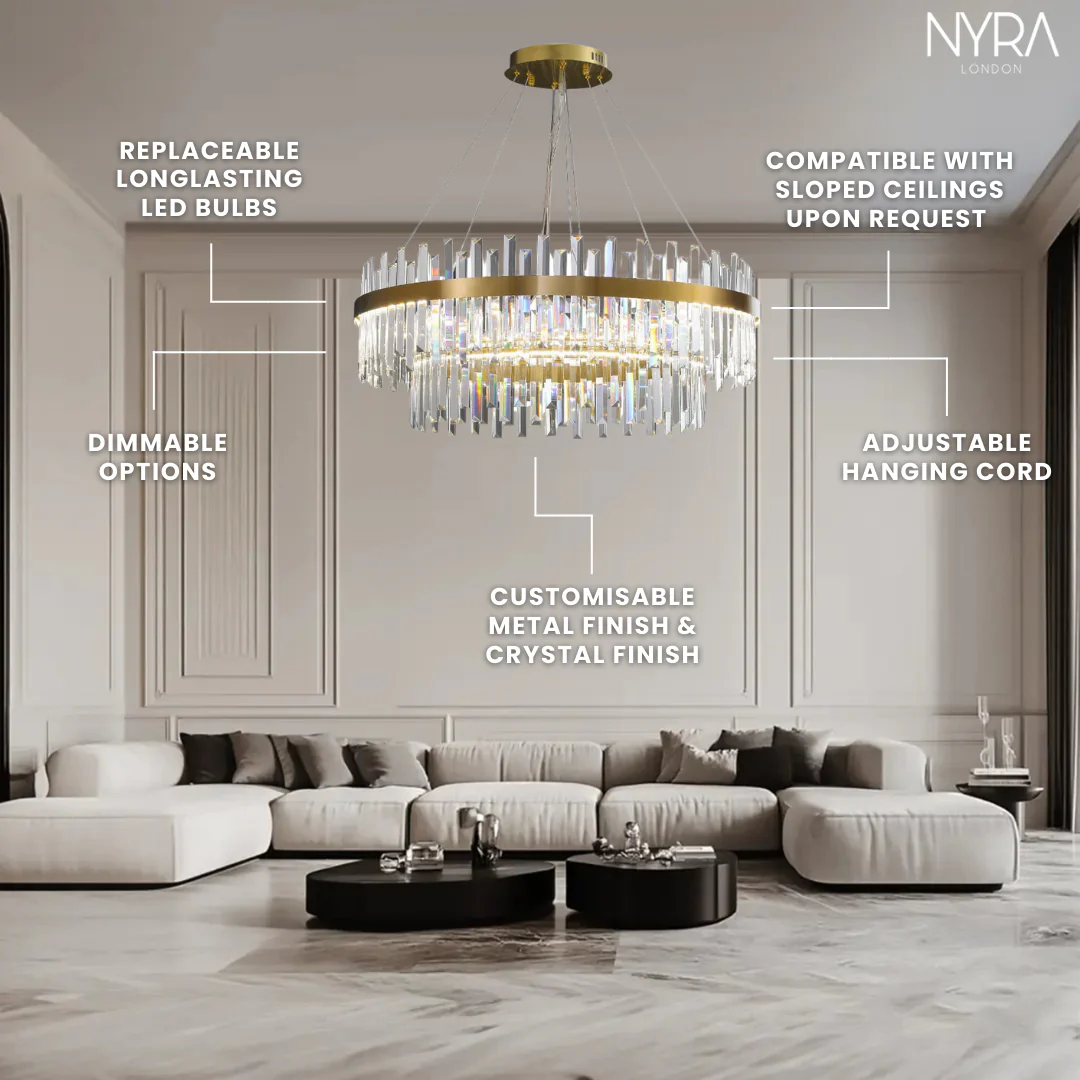 Orion Crystal Chandelier - Image 5