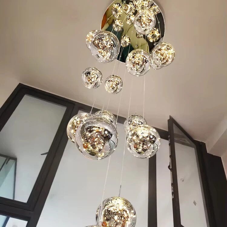 Bella Glass Ball Chandelier - Image 12