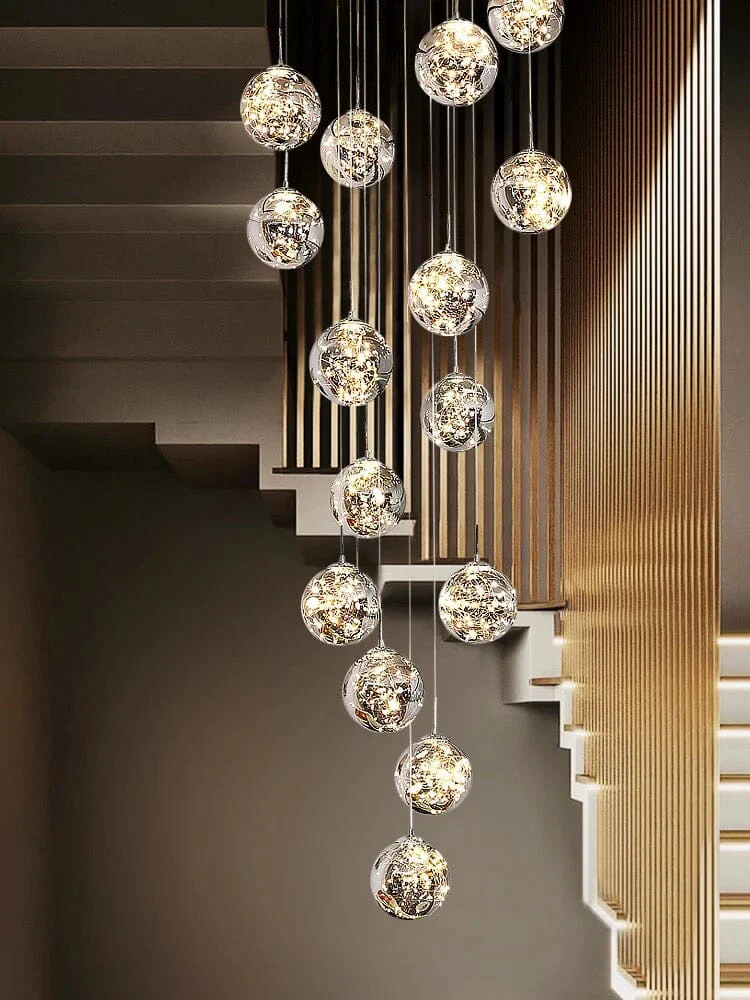 Bella Glass Ball Chandelier - Image 21