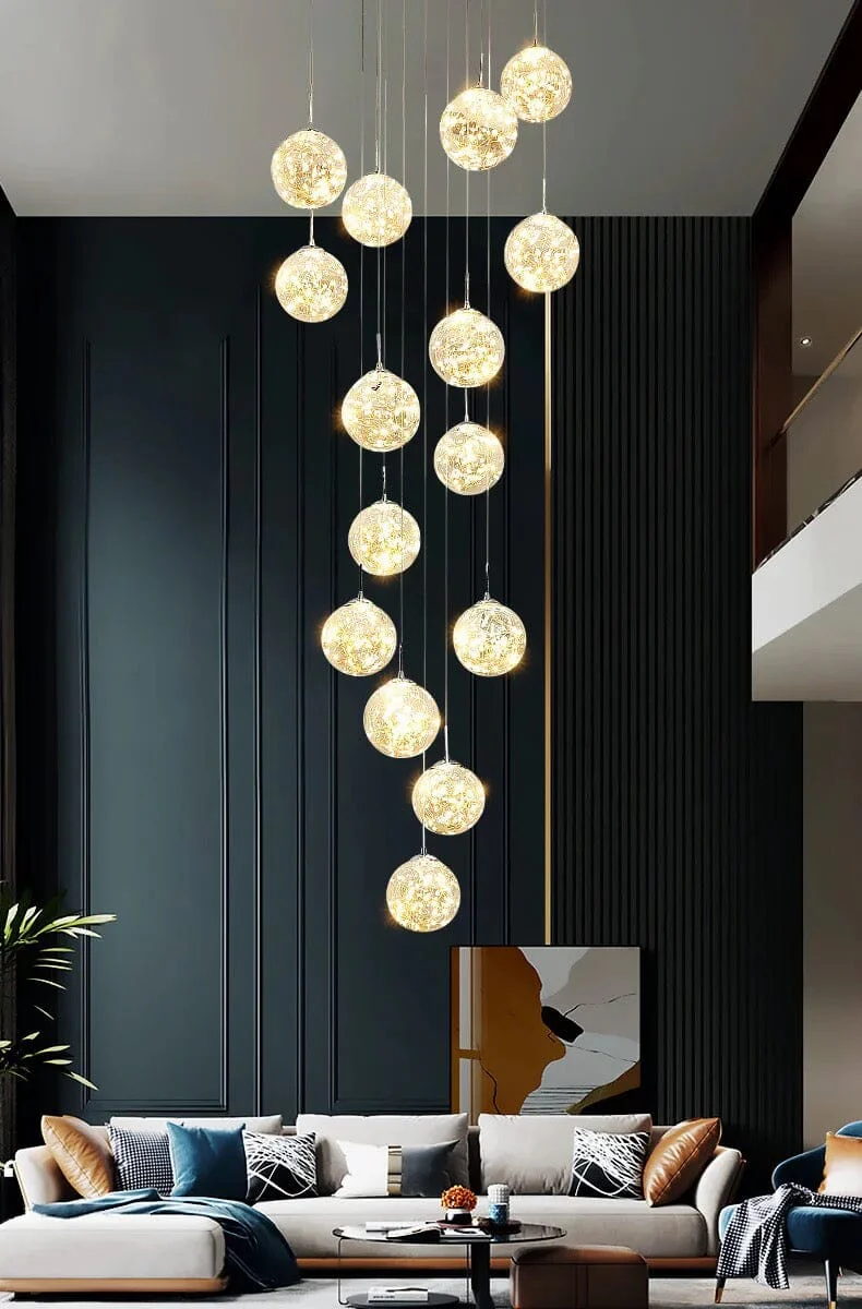 Bella Glass Ball Chandelier - Image 22