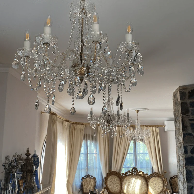 Belle Crystal Chandelier - Image 8