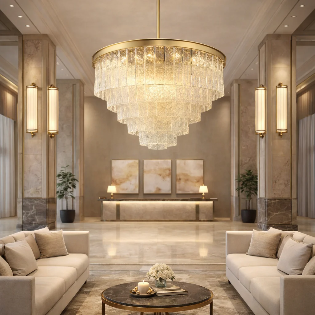 Belmont Glass Chandelier collection