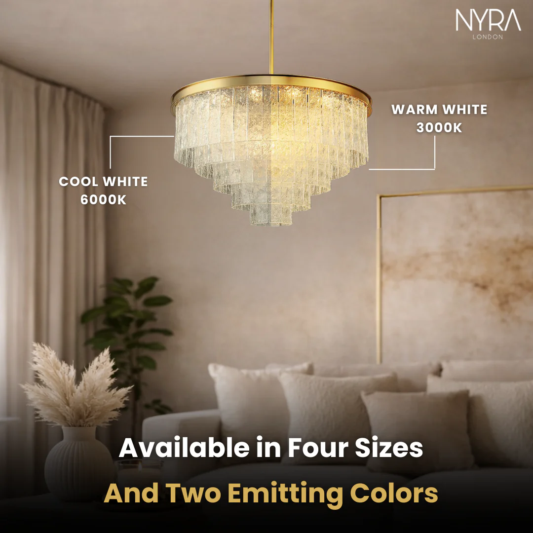 Belmont Glass Chandelier collection - Image 6