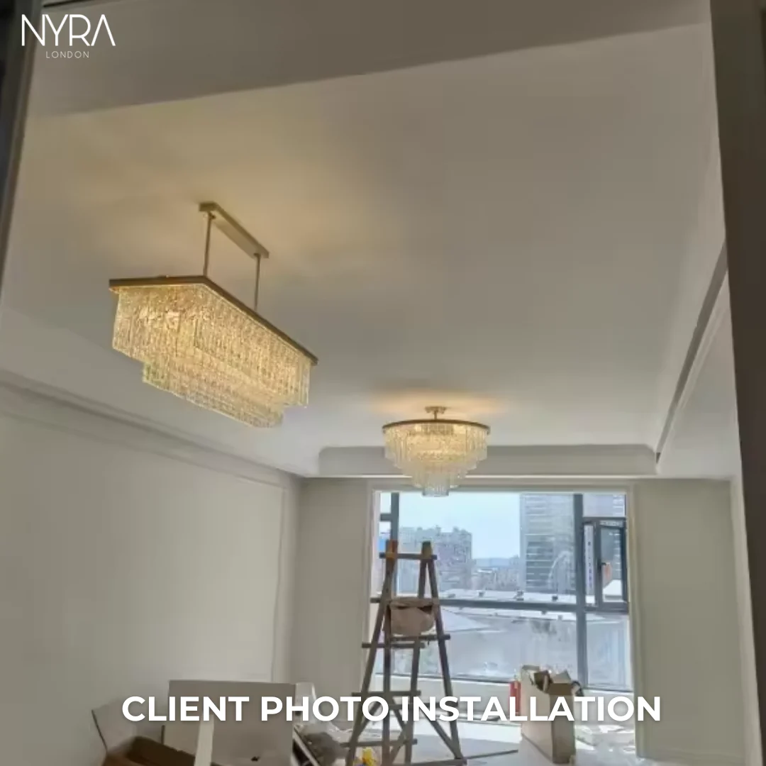 Belmont Glass Chandelier collection - Image 7
