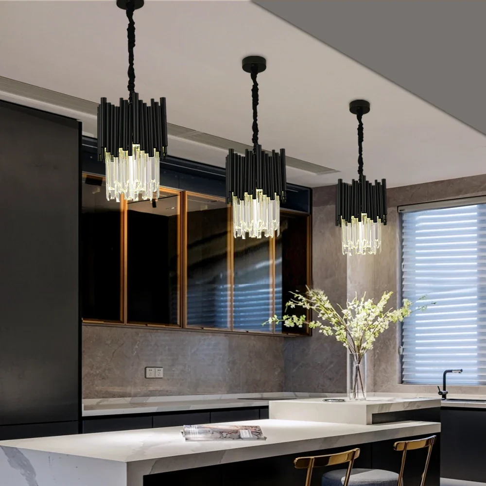Maximus Crystal Black Pendant - Image 10