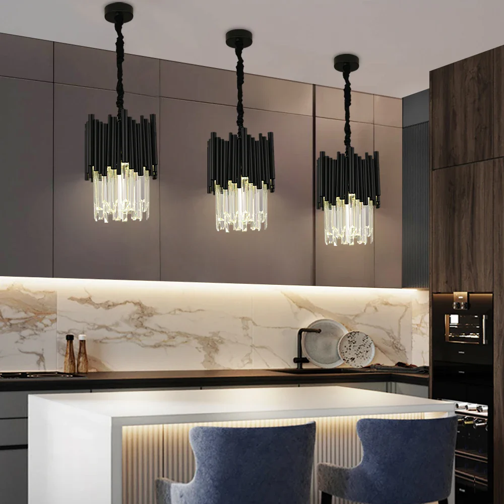 Maximus Crystal Black Pendant - Image 12