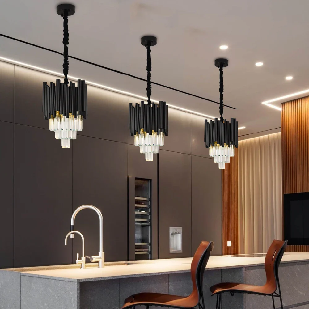 Maximus Crystal Black Pendant - Image 13