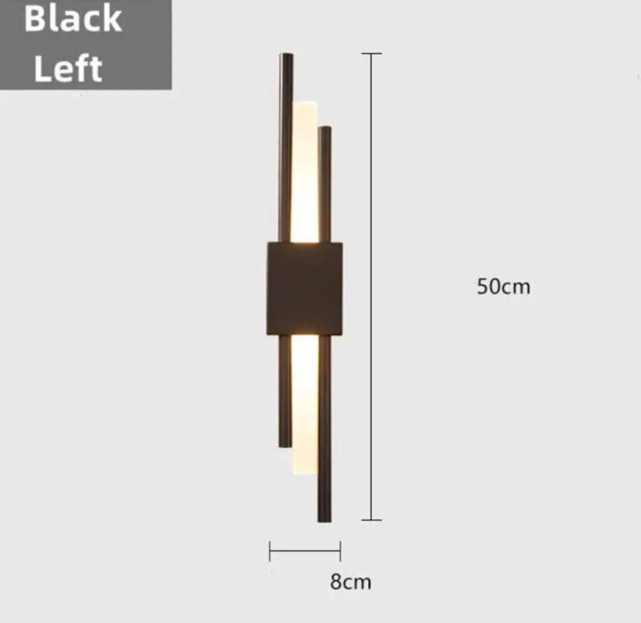 Black Lara Dual Lamp - Image 10