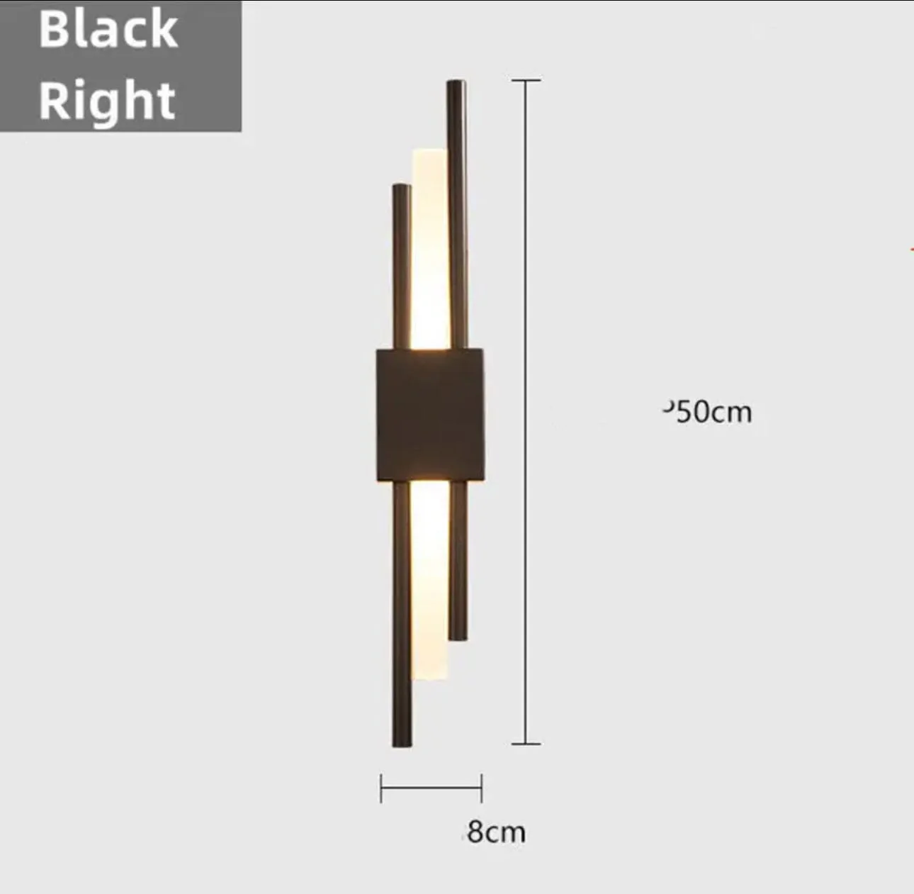 Black Lara Dual Lamp - Image 12
