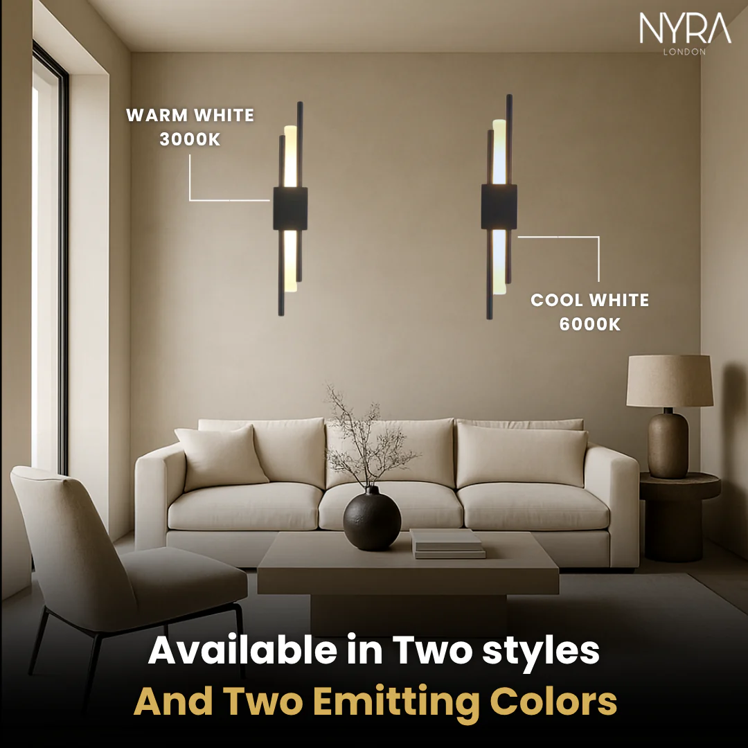 Black Lara Dual Lamp - Image 6