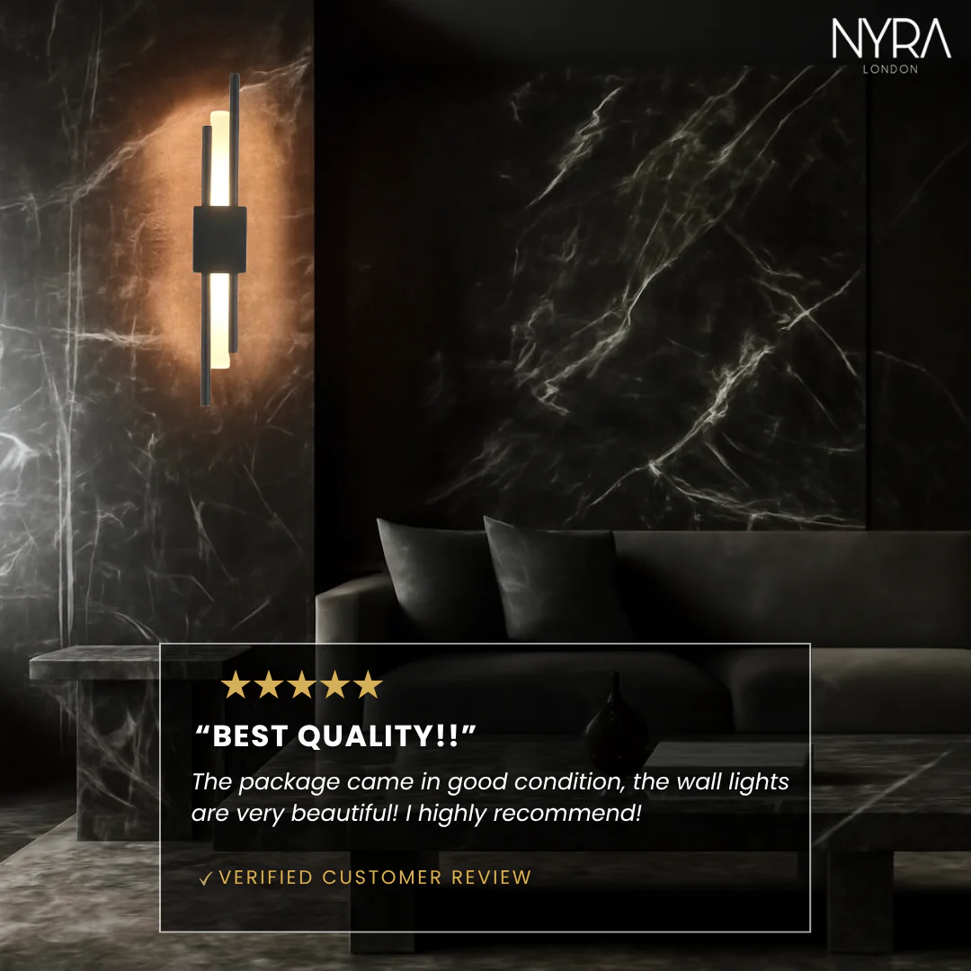 Black Lara Dual Lamp - Image 9