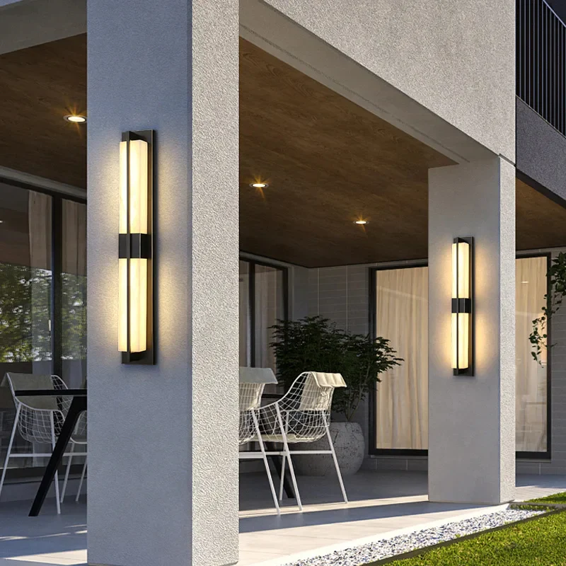 Brighton Acrylic Outdoor Wall Lamp - Image 13