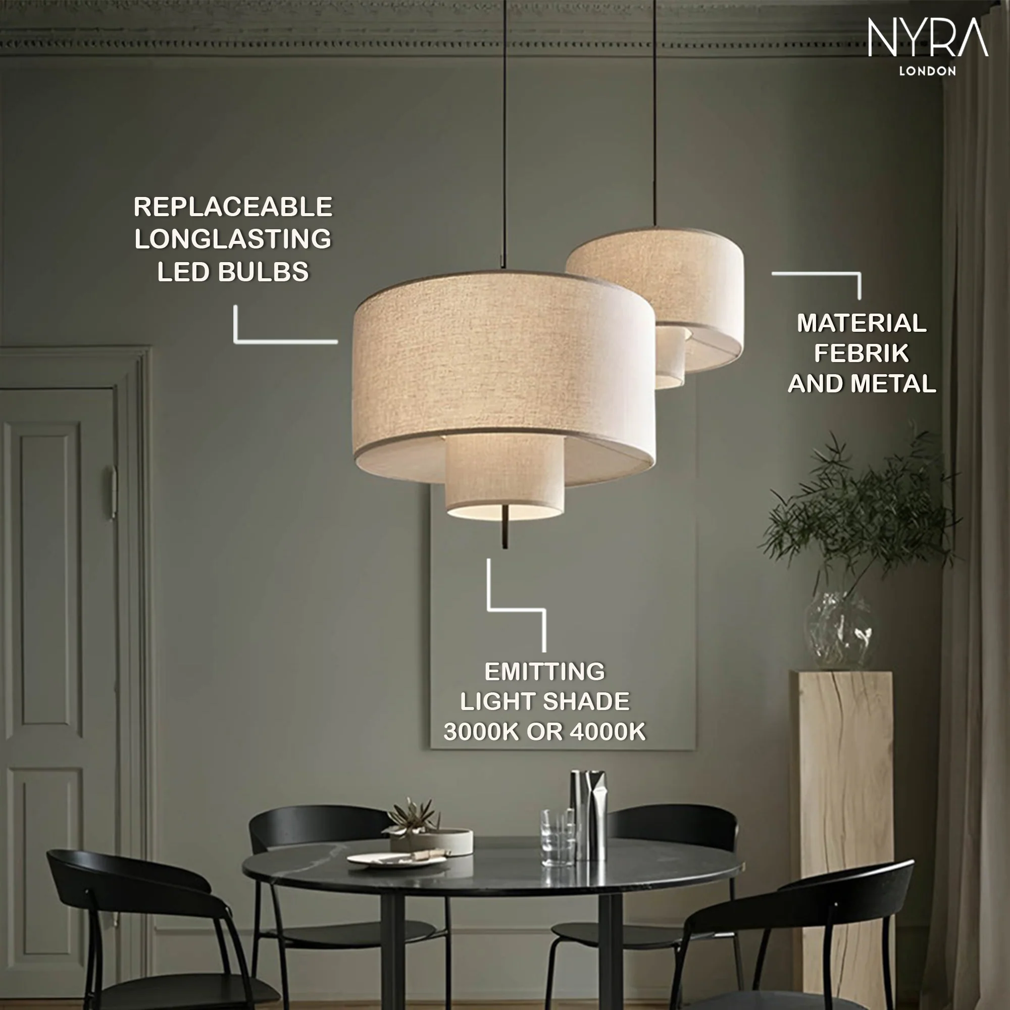 Canvas Lightscape Chandelier - Image 4