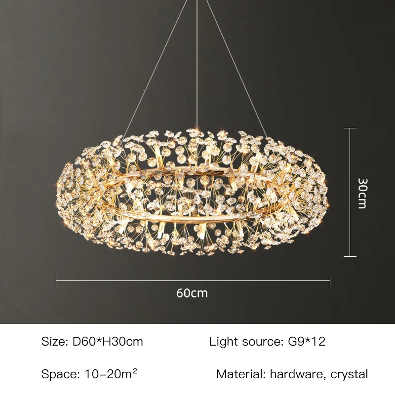 Chelsea Ring Chandelier - Image 15