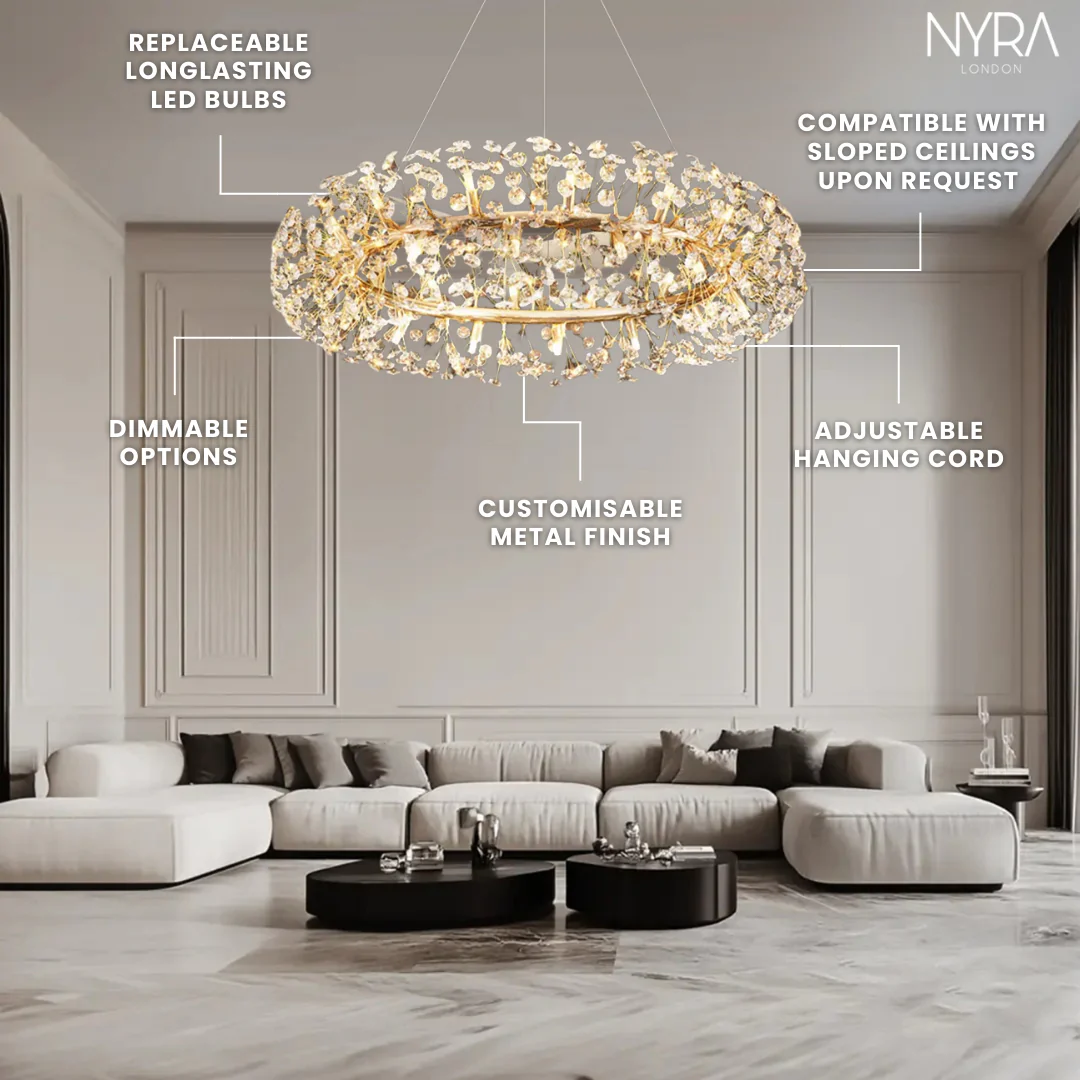 Chelsea Ring Chandelier - Image 5