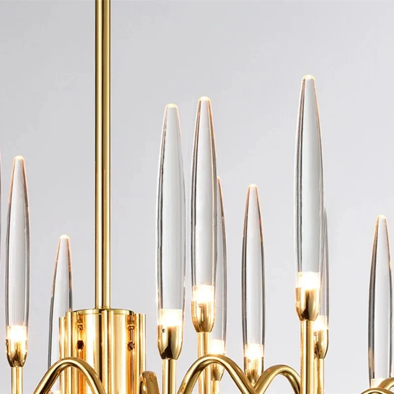 NYRA Crystal Candle Chandelier - Image 10