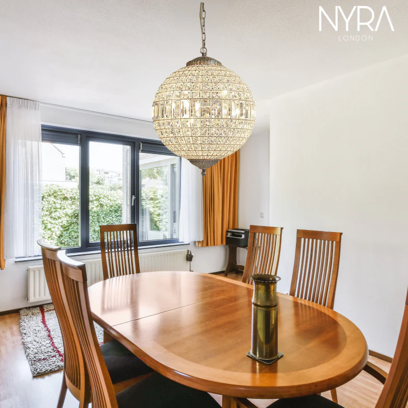 Clarion Crystal Orb Chandelier - Image 4