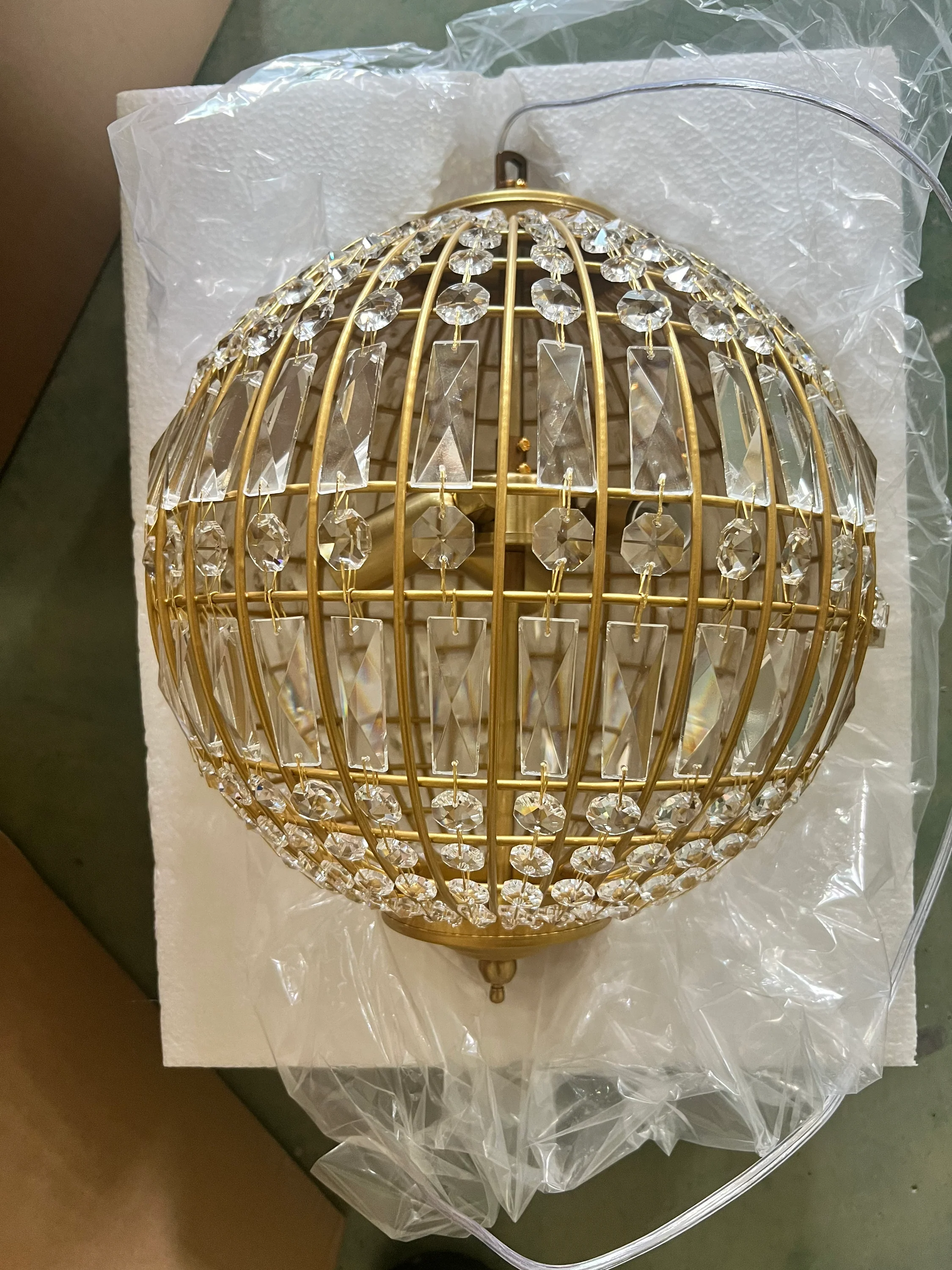 Clarion Crystal Orb Chandelier - Image 9