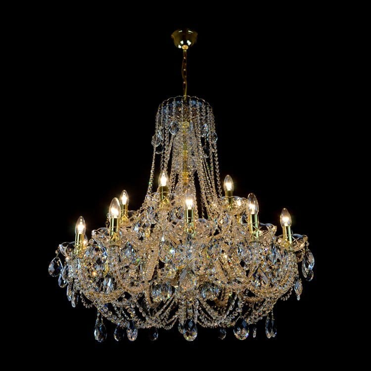 Classe Elevated Crystal Chandelier - Image 3