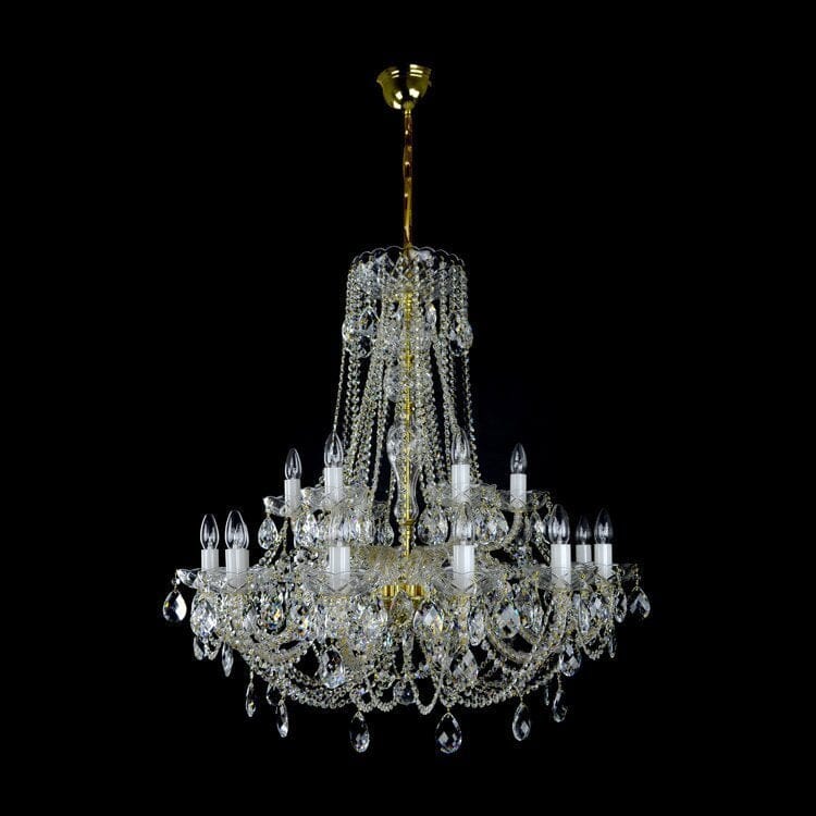 Classe Elevated Crystal Chandelier - Image 4
