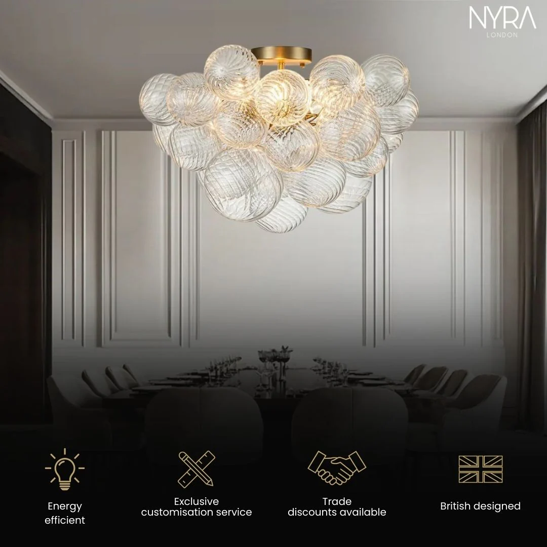 NYRA Bubble Chandelier - Image 3