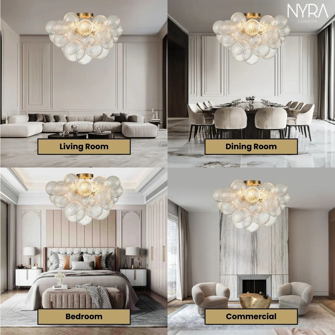 NYRA Bubble Chandelier - Image 5
