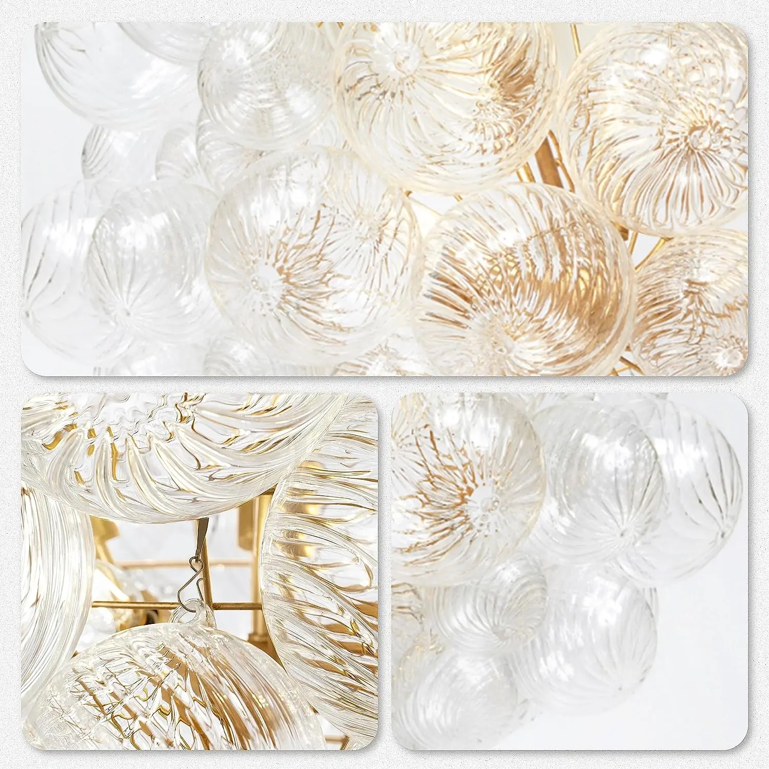 NYRA Bubble Chandelier - Image 9