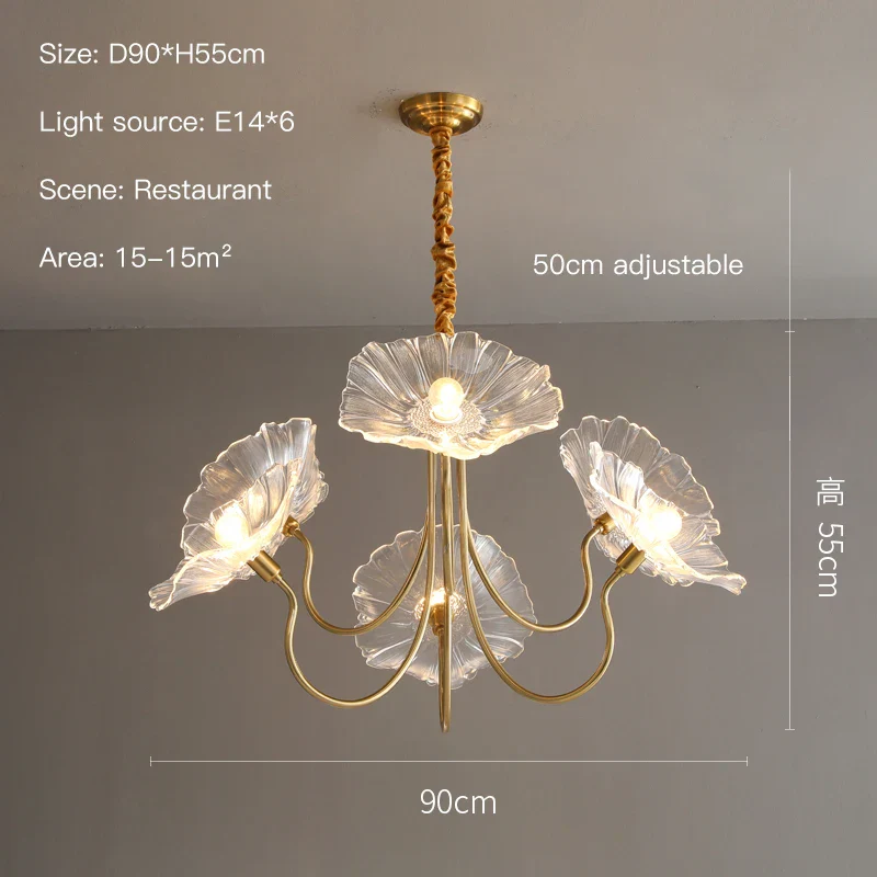 Coventry Flower Chandelier - Image 13