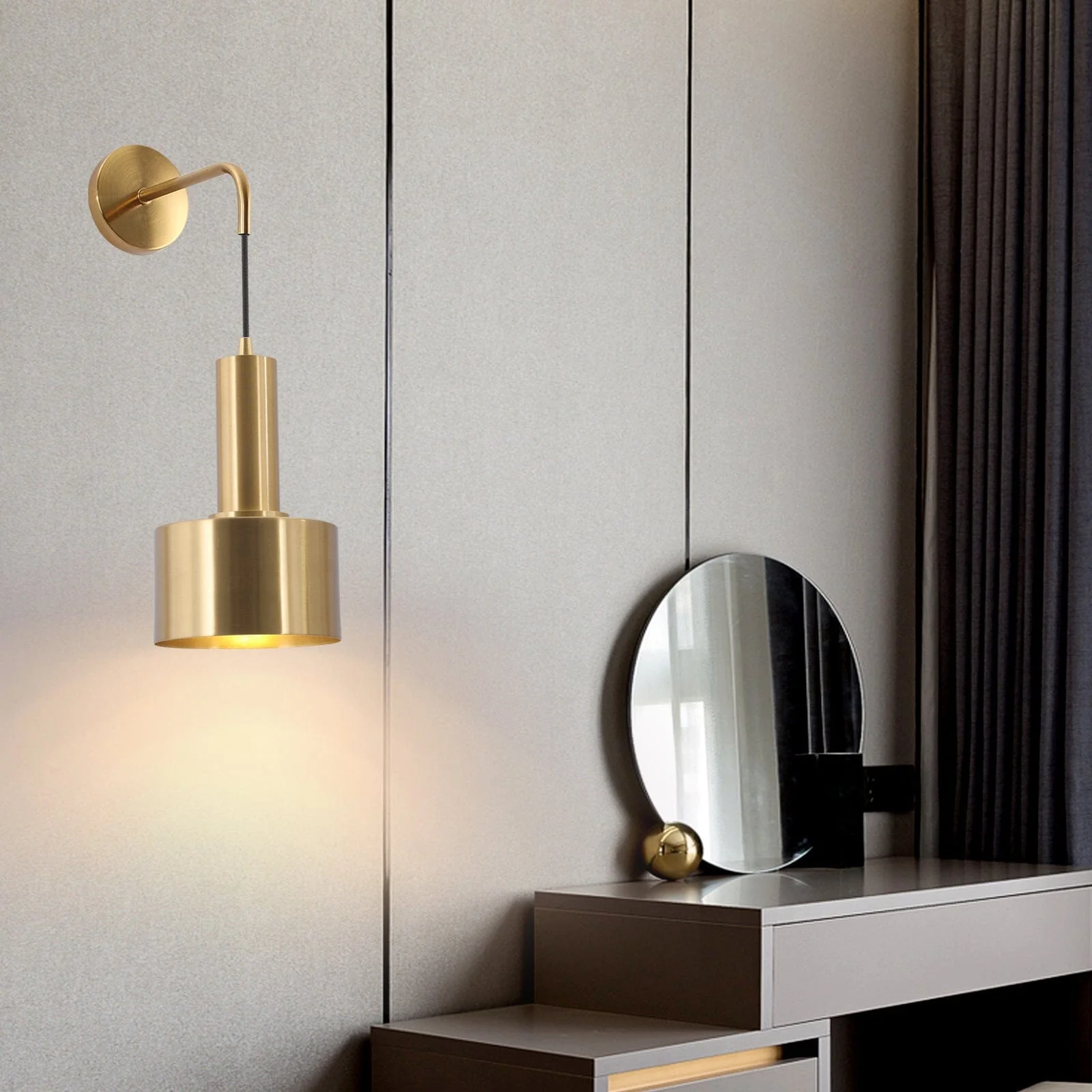 Alma Gold Wall Lamp - Image 10