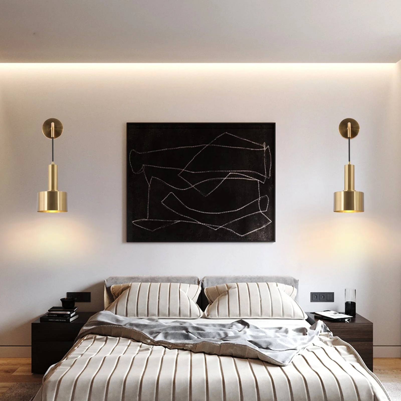 Alma Gold Wall Lamp - Image 13