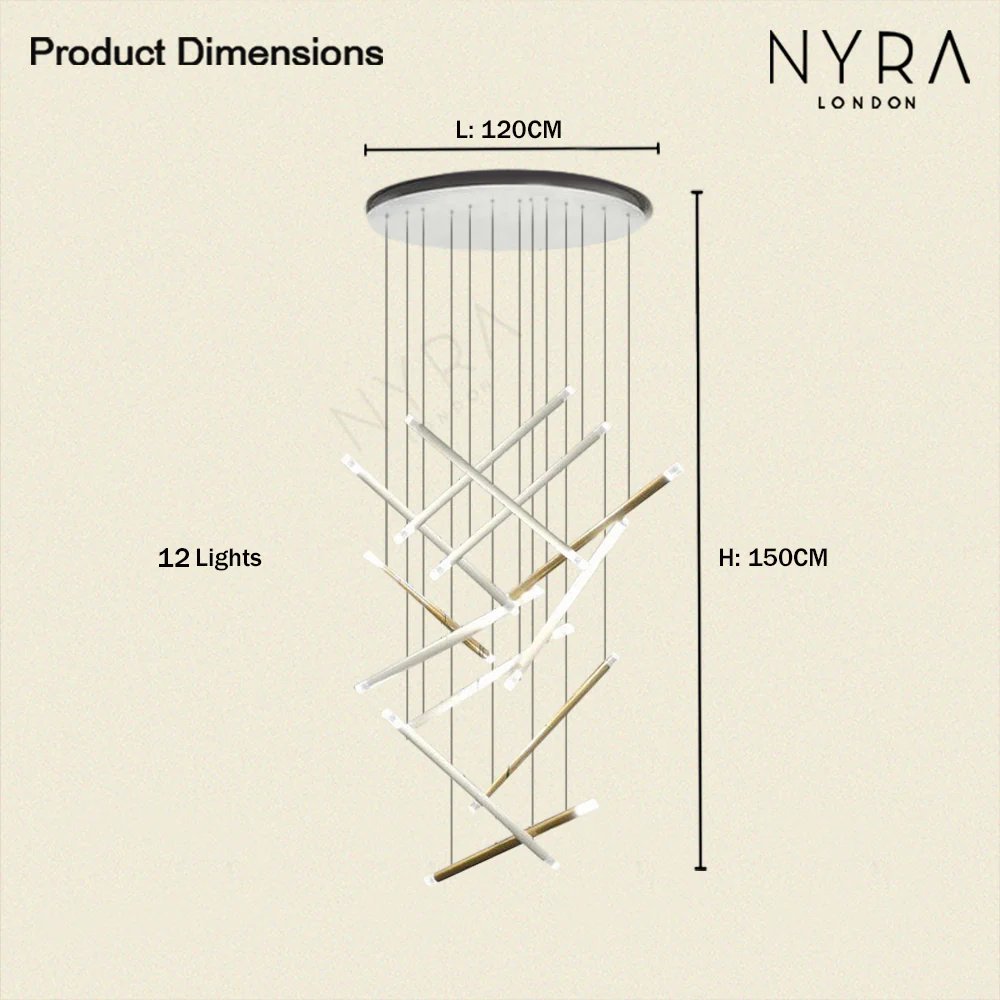 Nano Tube Chandelier - Image 15