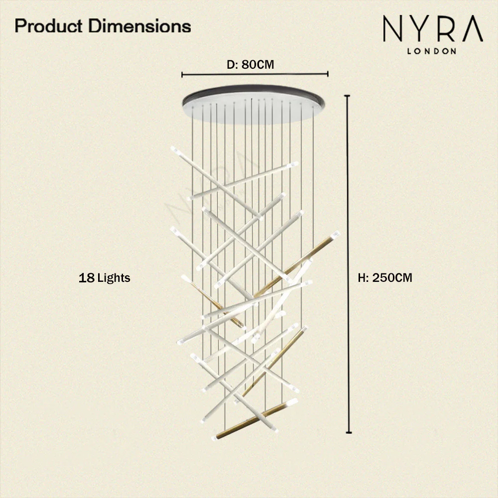 Nano Tube Chandelier - Image 7