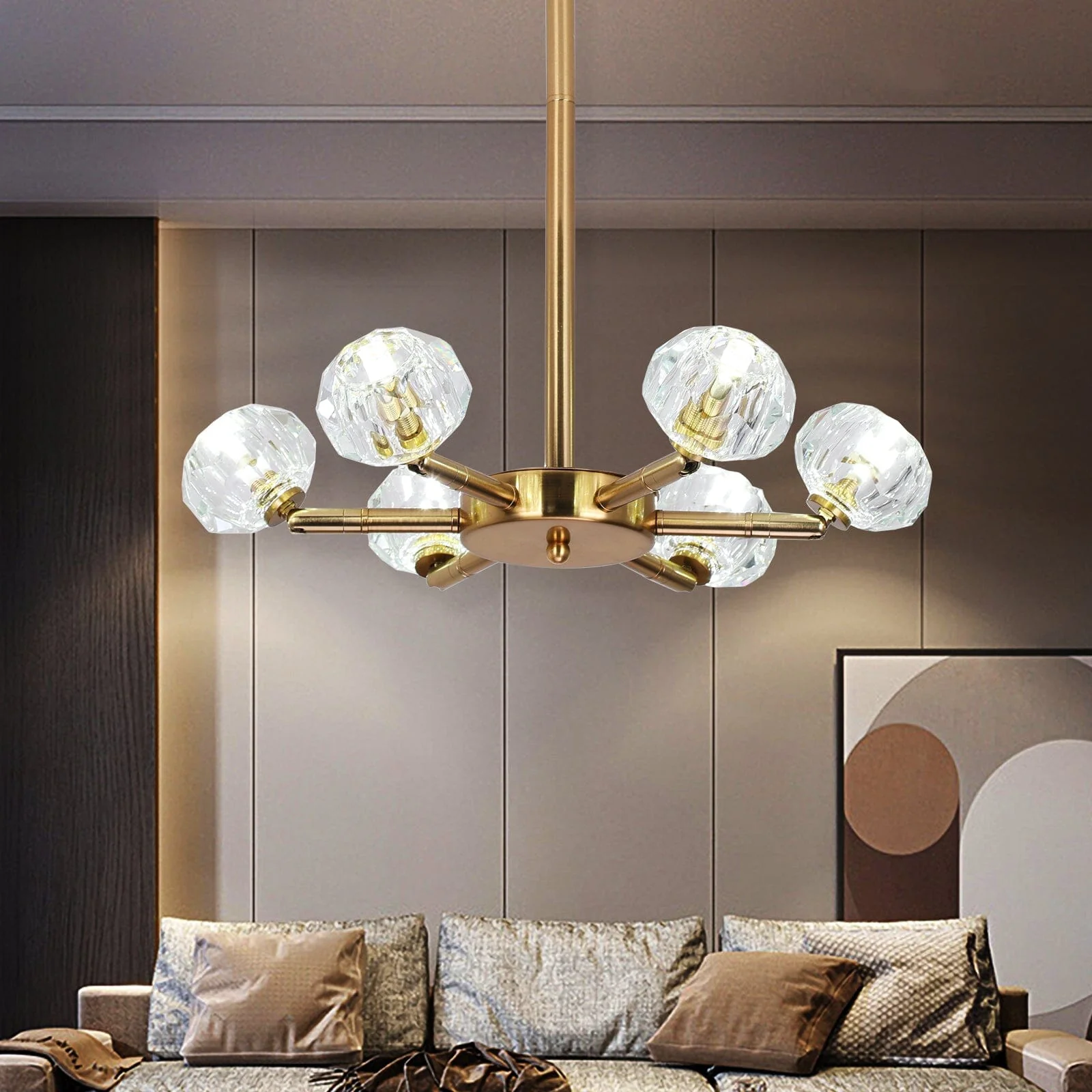 Hafsa Crystal LED Hanging Light - Image 5