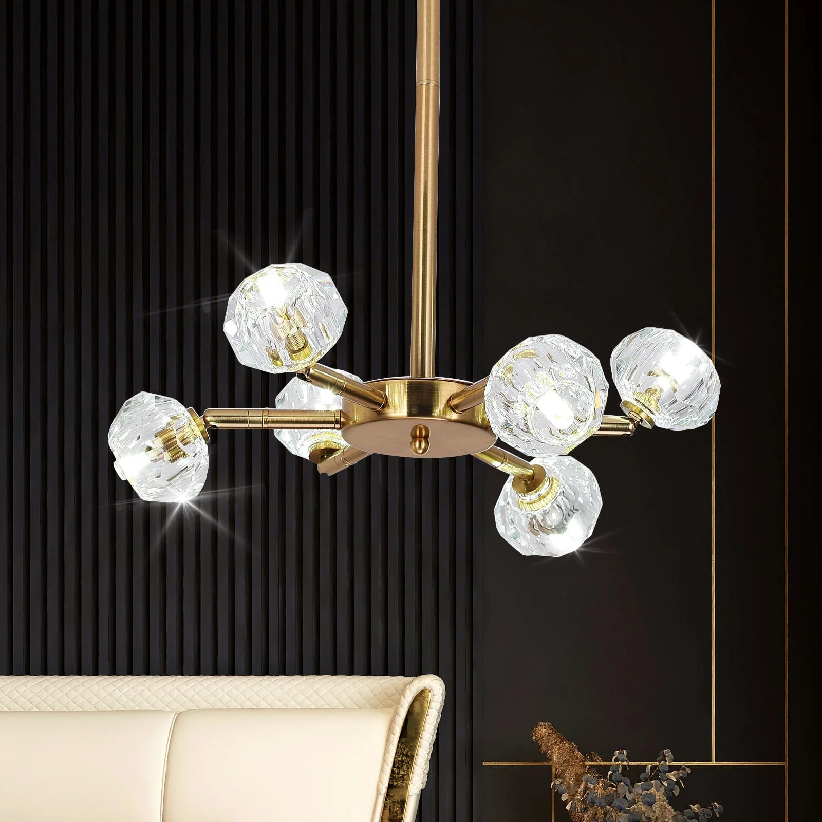 Hafsa Crystal LED Hanging Light - Image 9