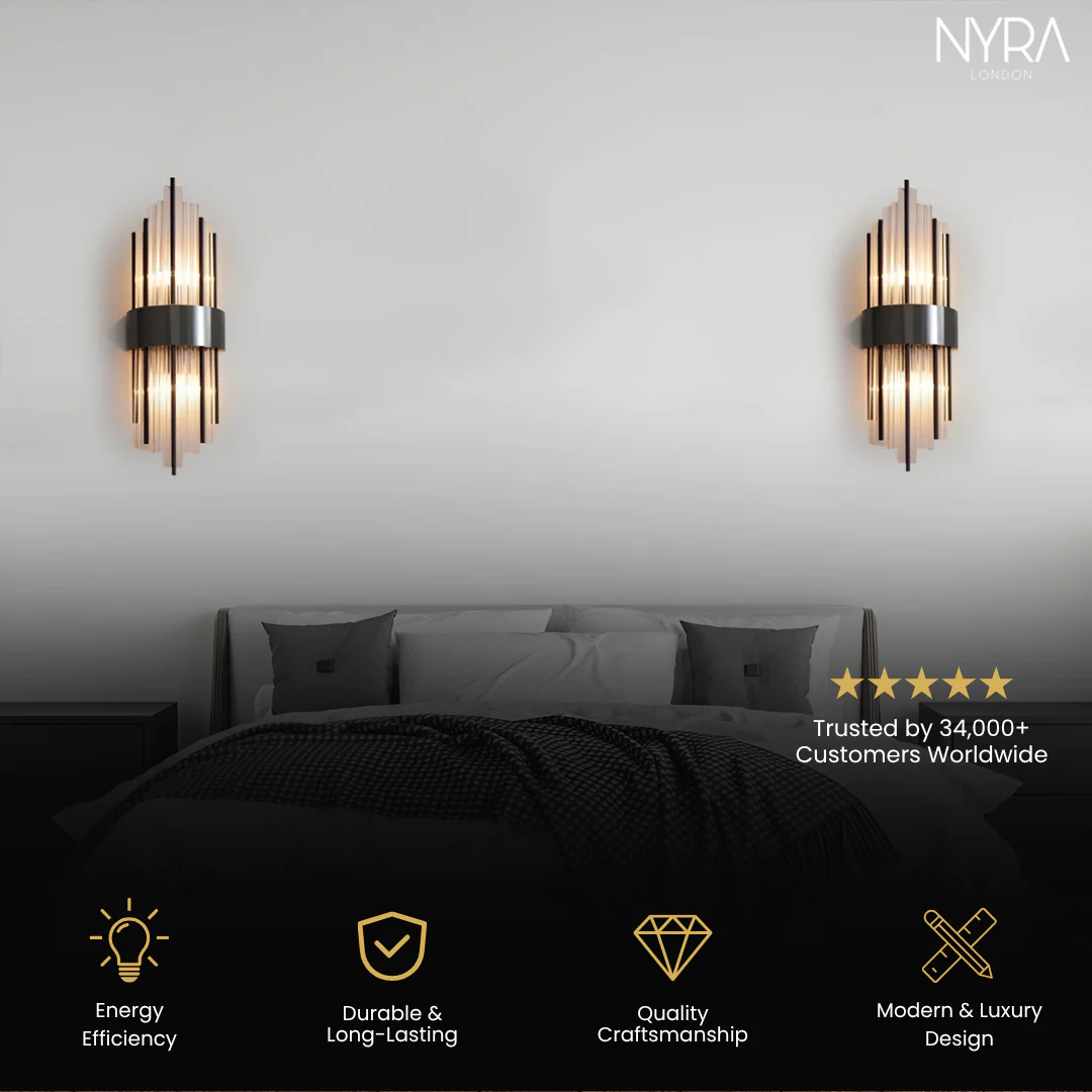 Melanie Crystal Wall Lamp - Image 3