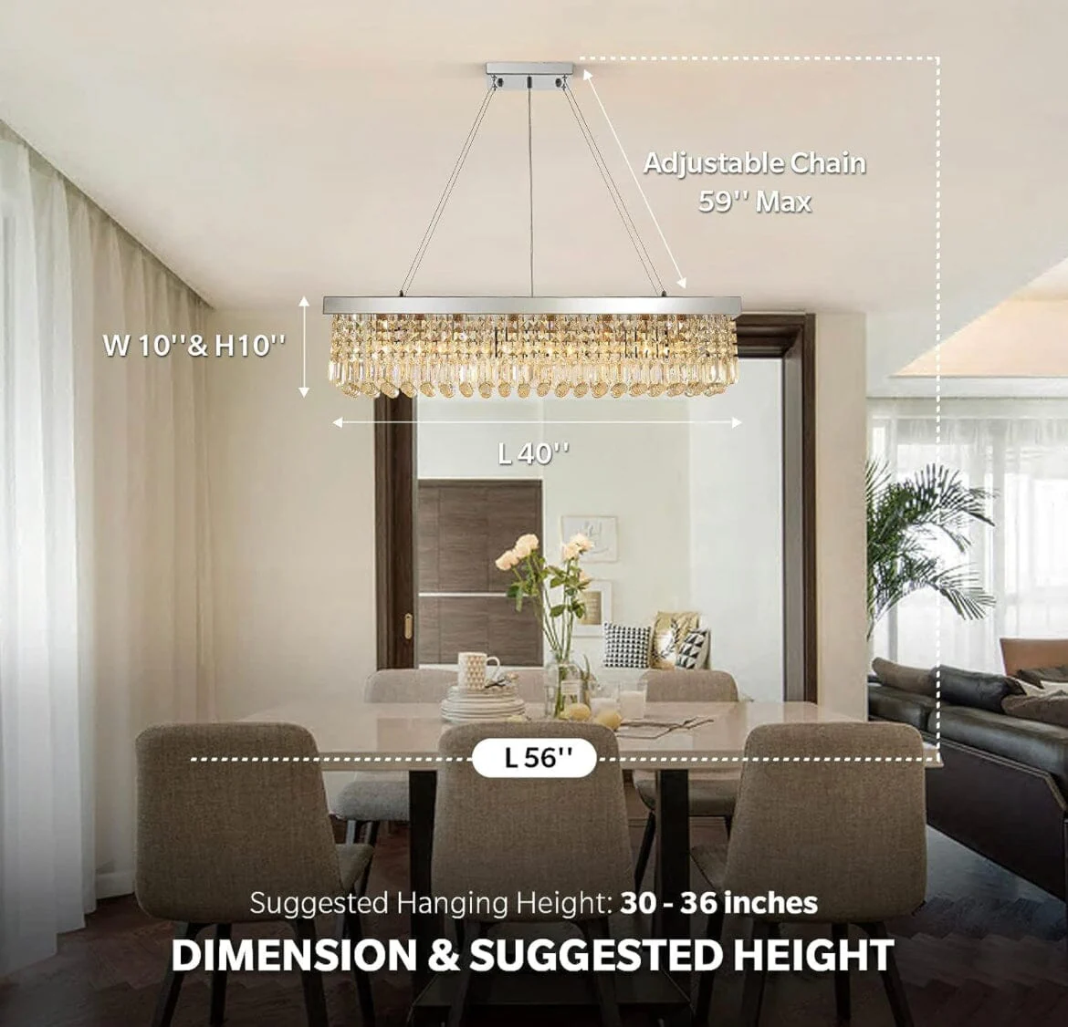 Crystal Prism chandelier - Image 27