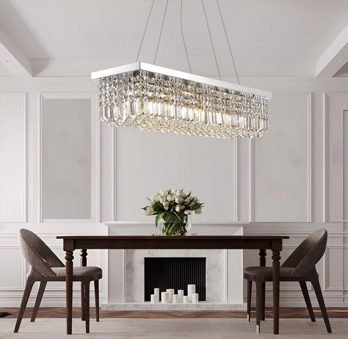 Crystal Prism chandelier - Image 4