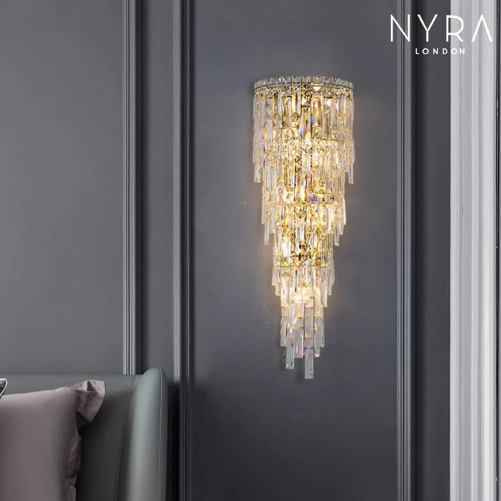 Crystal Rainfall Wall Lamp - Image 11