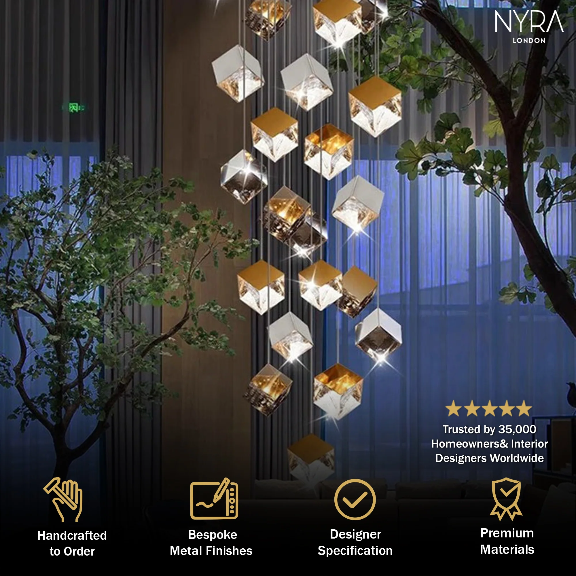 Cubeo Pendant Lights - Image 3